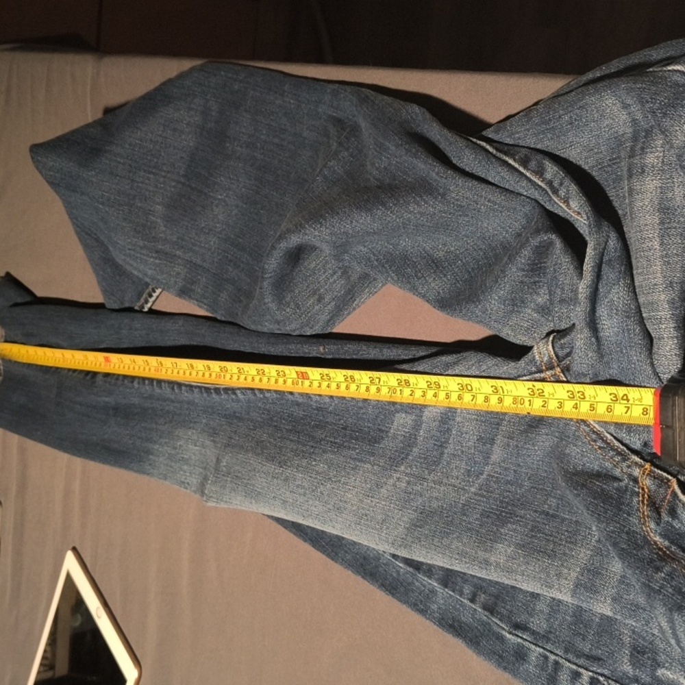 🍀Lucky Brand Sofia Straight Jeans Women’s 8 Long Mid Rise Denim #709 - Picture 9 of 9